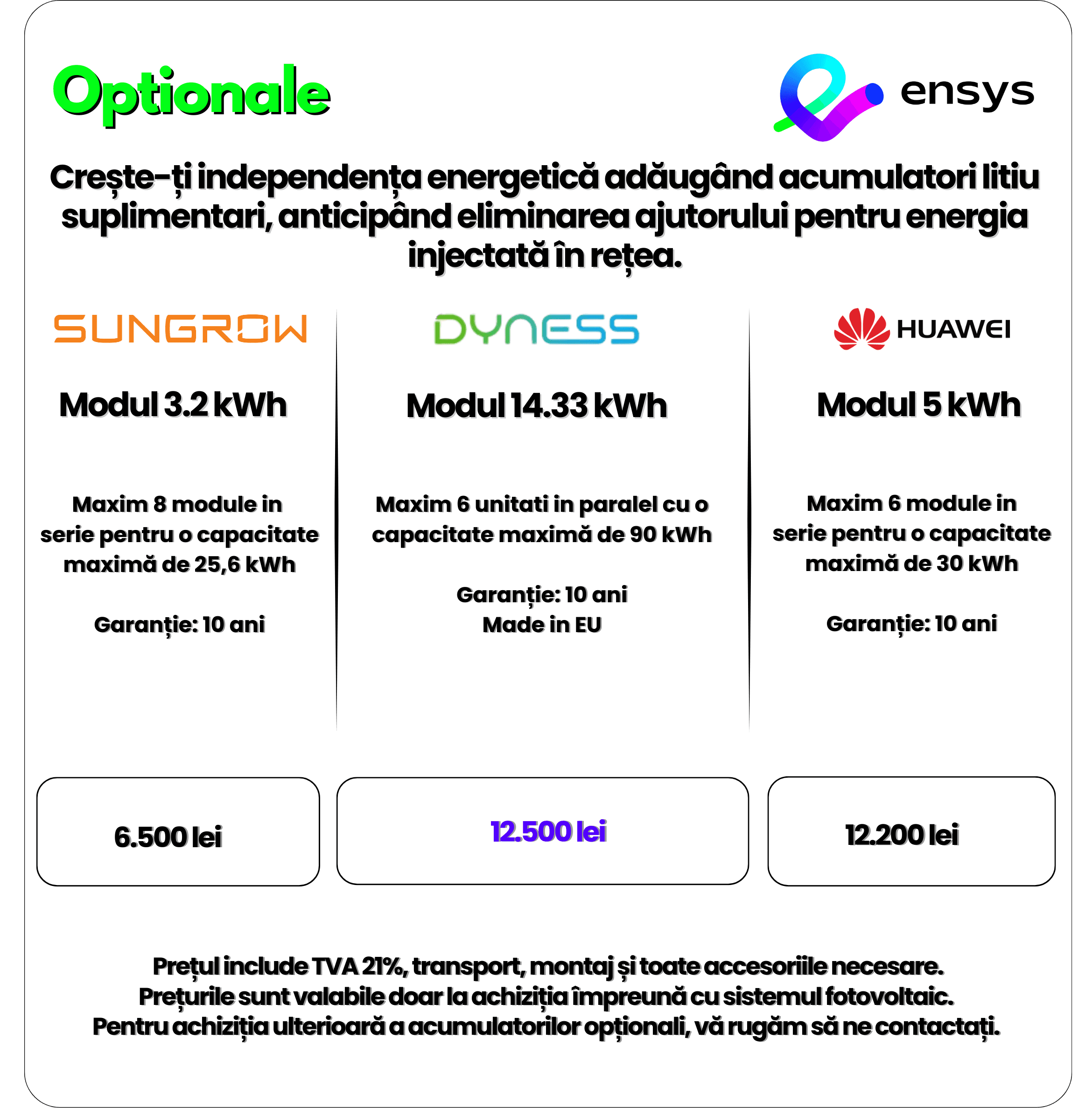 Casa Verde optionale